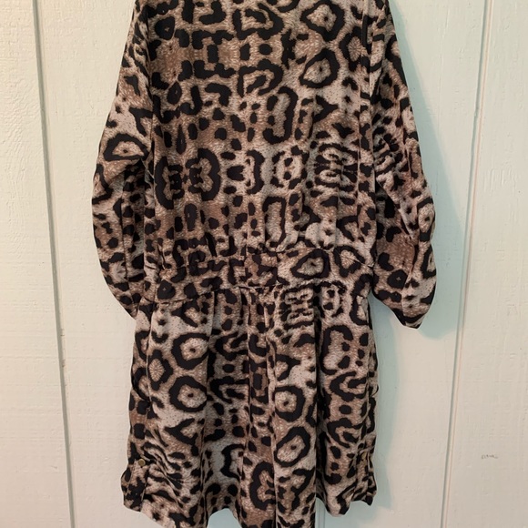 Animal Print Romper - Picture 3 of 4